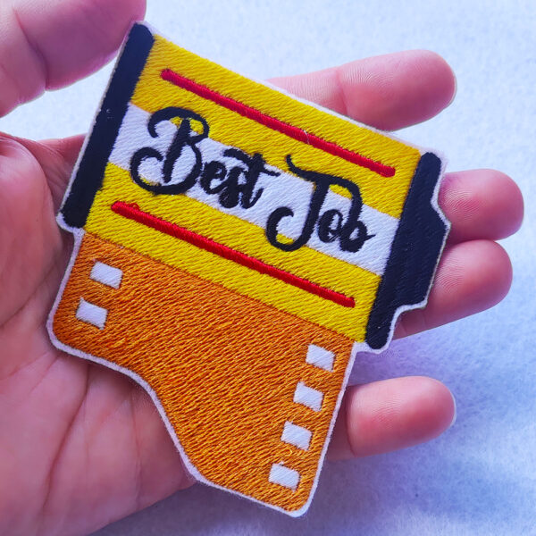 Bling! Handmade, Camera Film Roll Patch, Camera Patch, Patch, Roll Film, Film, Photography, Photograph, Photograher, Vintage, Patches, Embroidery, Bordados, Handmade, Emblems, Emblema, Applique, Pin, Badges, Uniform, Hat, Backpack, Clothing, Clothes, Velcro, Jackets, Gifts, Jeans