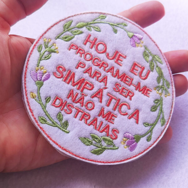 Bling! Handmade, sarcasm, self love, kind, perfect, motivation, hope, co-worker, Patches, Embroidery, Bordados, Handmade, Emblems, Emblema, Applique, Pin, Badges, Uniform, Hat, Backpack, Clothing, Clothes, Velcro, Jackets, Gifts