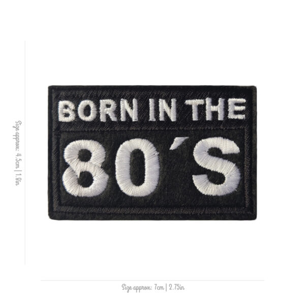 Bling! Handmade, Born in, Born in the 70's 80's 90's Patch, Born in the 70's Patch, Born in the 80's Patch, Born in the 90's Patch,Year of Birth, Birthday, Made in the 50s, Made in the 60s, Made in the70s, Made in the 80s, Made in the 90s, Made in the 00s, Motorcycle, Wild, Childhood, Old School, Retro, Kids, Artwork, Patches, Embroidery, Bordados, Handmade, Emblems, Emblema, Applique, Pin, Badges, Uniform, Hat, Backpack, Clothing, Clothes, Velcro, Jackets, Gifts, Jeans