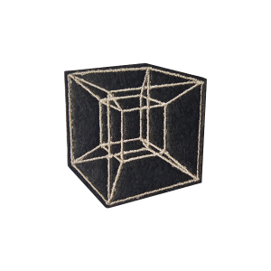 Tesseract, Cube, Square, Geometric, Geometry, Power, Maths, Matematica, Technology, Science, Patches, Embroidery, Bordados, Handmade, Emblems, Emblema, Applique, Pin, Badges, Uniform, Hat, Backpack, Clothing, Clothes, Velcro, Jackets, Gifts, Jeans