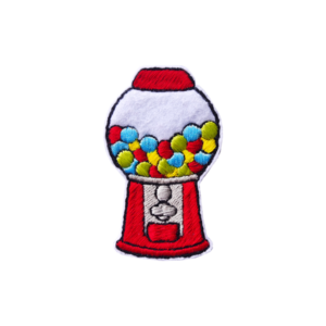 Bling! Handmade, Gumball Machine Patch, Gumball Machine, Patch, Candys, Lollipops, Chocolat, Valentine, Cute, Celebrate, Love, Kind, Kids, Stickers, Cosplay, Patches, Bordado, Personalizado, Custom, Embroidery, Handmade, Uniform, Clothing, Velcro, Gifts, Decorative, Jean, Repair, Embroidered, Iron-On, Sweet, Candy, Dispenser, Sew-On, Emblem, Applique, Badge, Pin, Clothes, T-shirts, Jeans, Hats, Pants, Bags, Accessories, Jackets, Backpacks, DIY